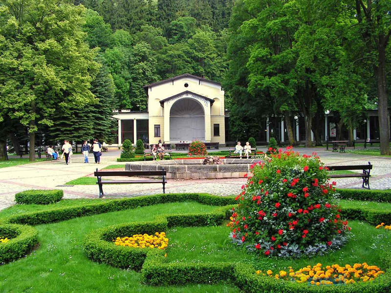 Park Zdrojowy w Dusznikach-Zdroju