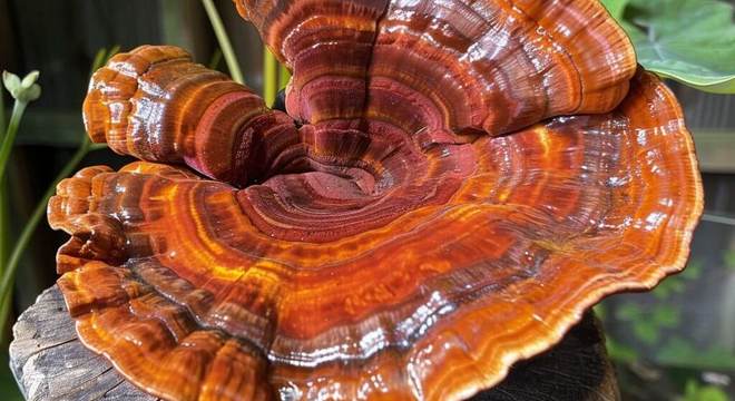 Reishi lakownica żółtawa - grzyb